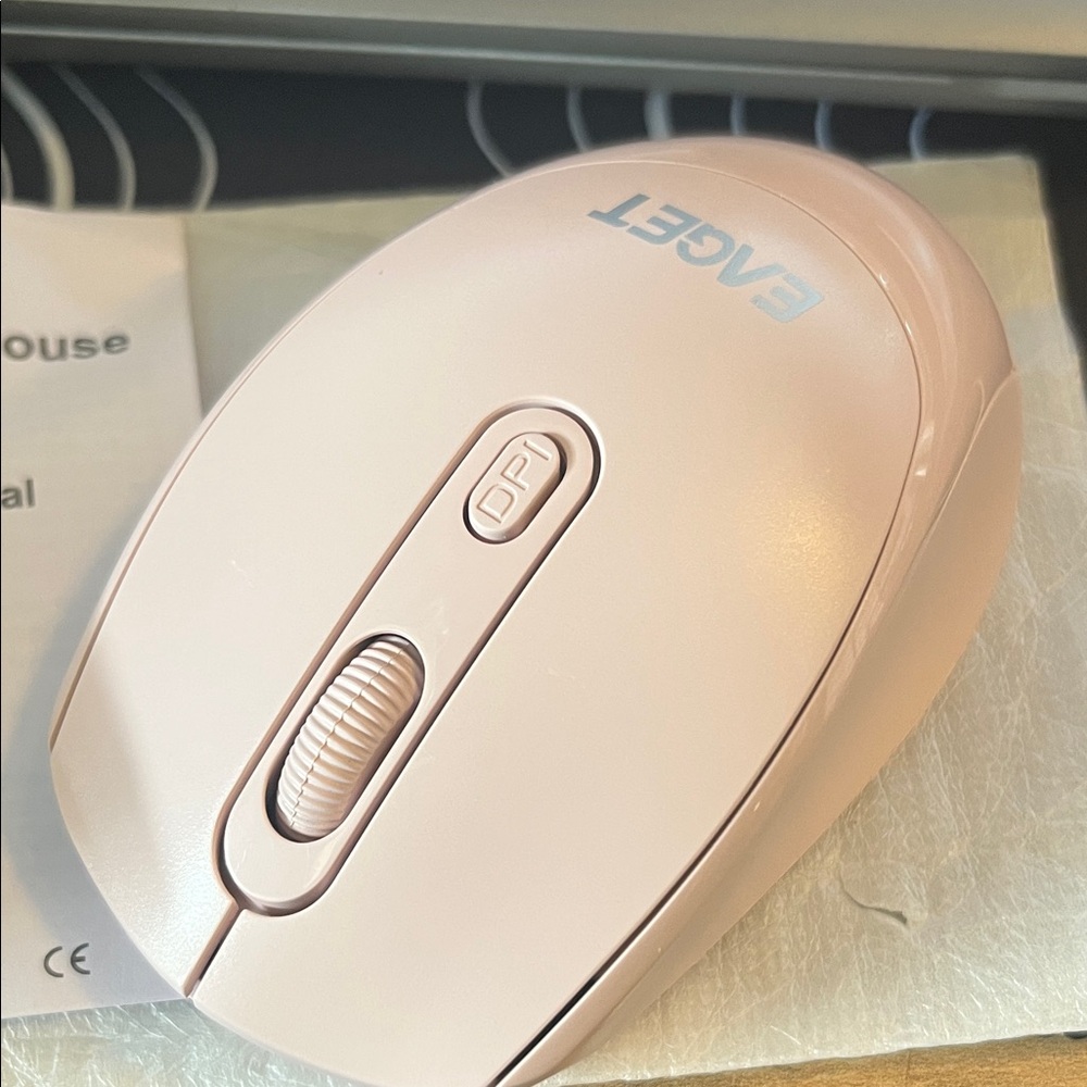 Blush Pink Wireless Mouse